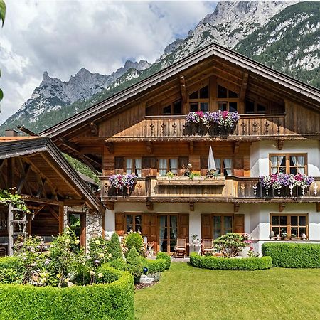 Ferienhaus Alpenblick Mittenwald Buitenkant foto