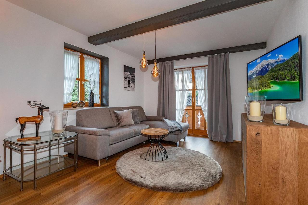 Ferienhaus Alpenblick Mittenwald Buitenkant foto