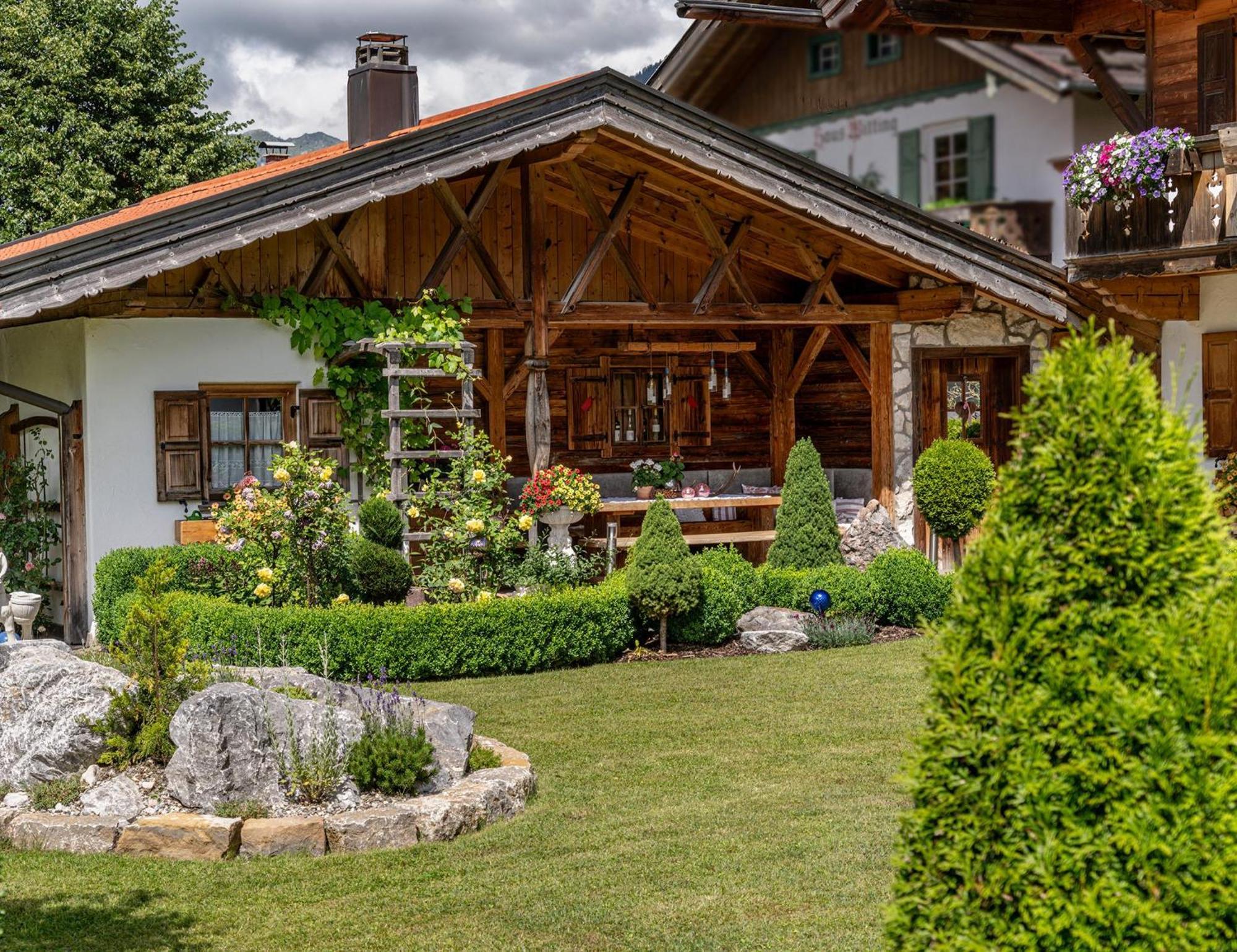 Ferienhaus Alpenblick Mittenwald Buitenkant foto