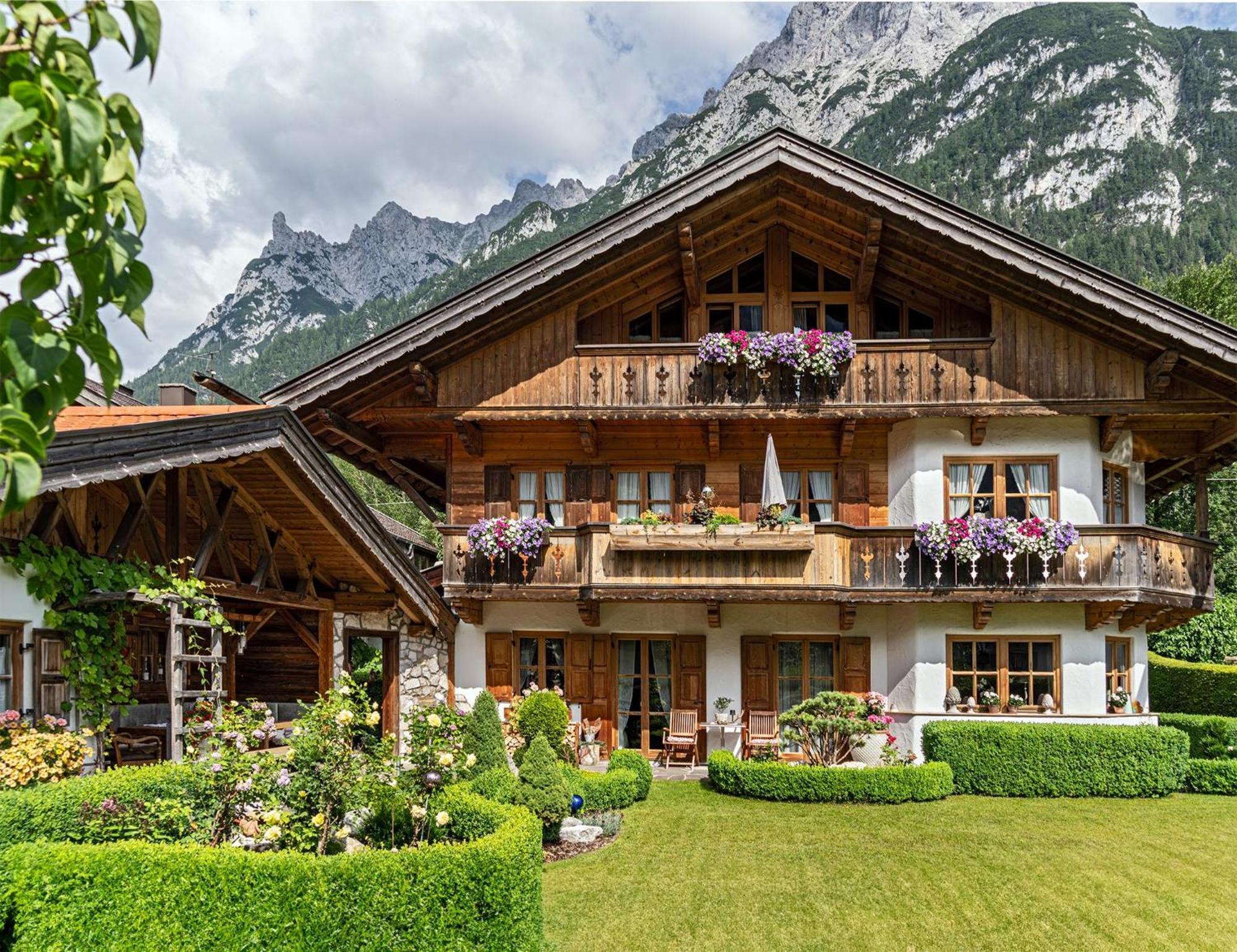 Ferienhaus Alpenblick Mittenwald Buitenkant foto